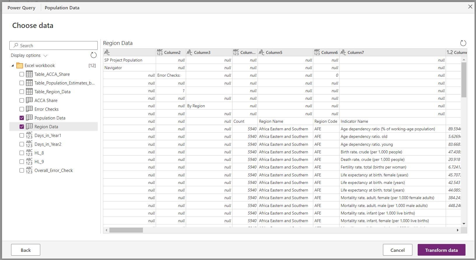 Power Query Power Query Online Part 1