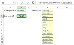 Modelling Tip: Not Isnumber Match Tip