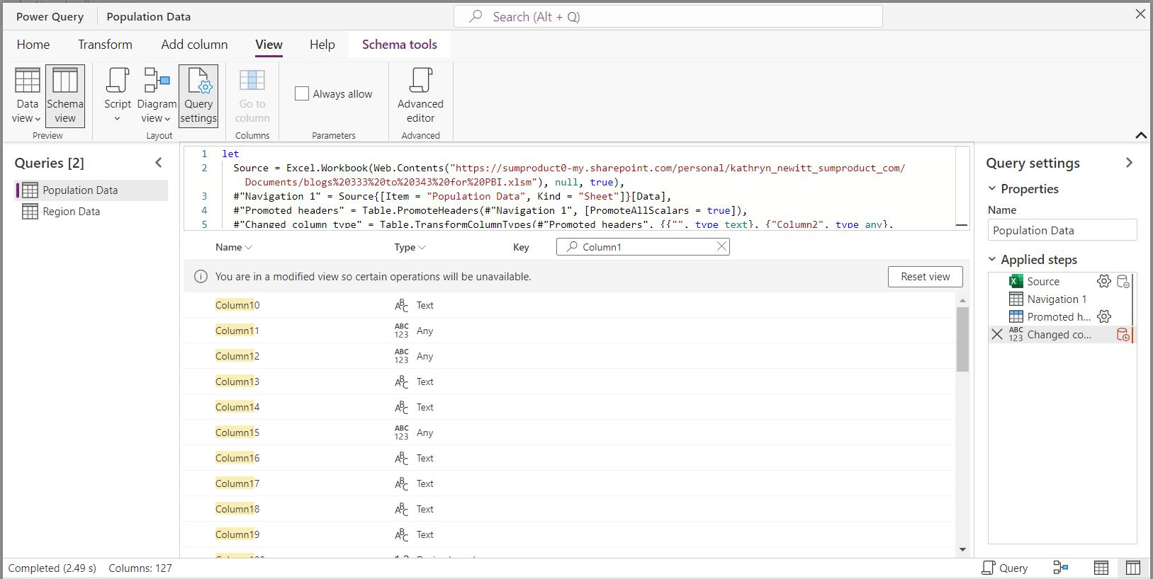 Power Query: Power Query Online – Part 2