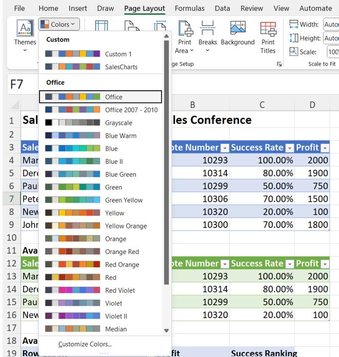 Power Query: Power Query Tables Don’t Have to be Green UPDATE