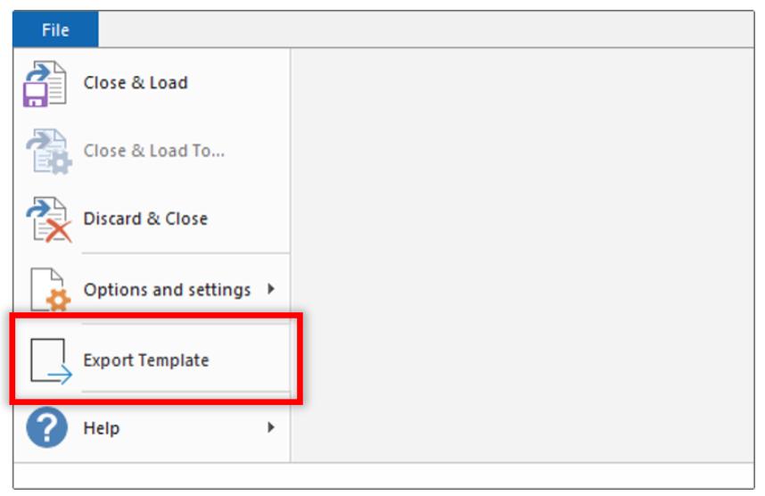 Power Query: Template Tease