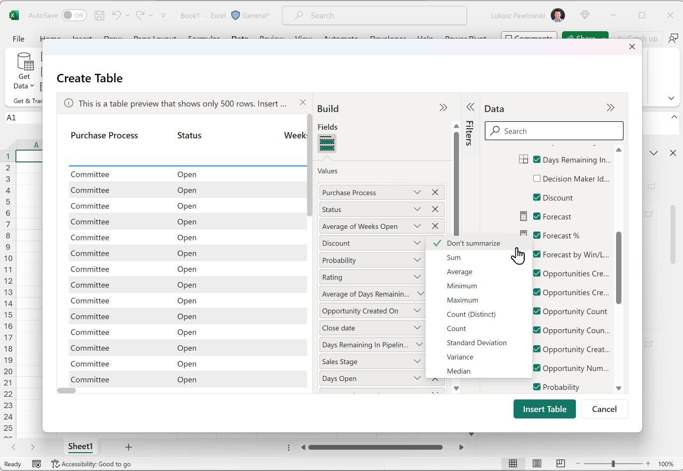 Power BI Blog: Power BI Connected Tables – Quant Insights Network