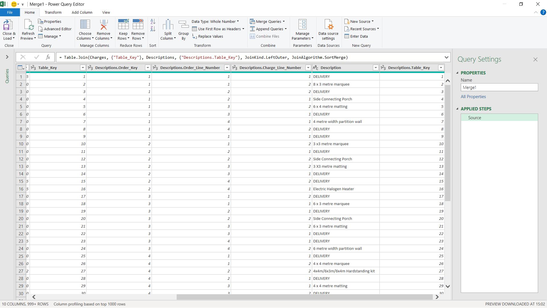 Power Query: Joining the dots