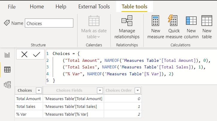 Power BI Blog: Field Parameters – Part 2